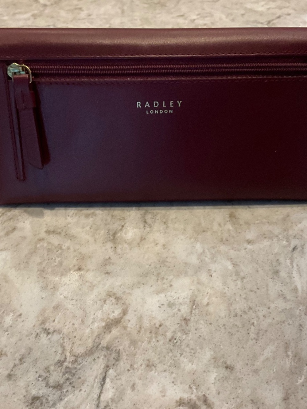 RADLEY London Puddle Jumper Wallet in Merlot - Picture 2 of 5